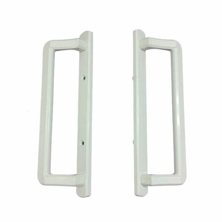 G.A.S. HARDWARE PGT Interior and Exterior Sliding Glass Door Handle White DH-530-WHITE